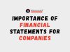 Importance of Financial Statements for Companies