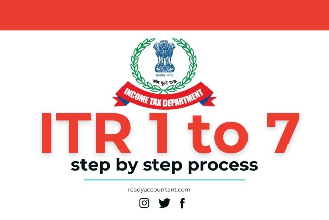 ITR 1 to 7 Step by Step Process